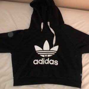 Adidas cropped hoodie